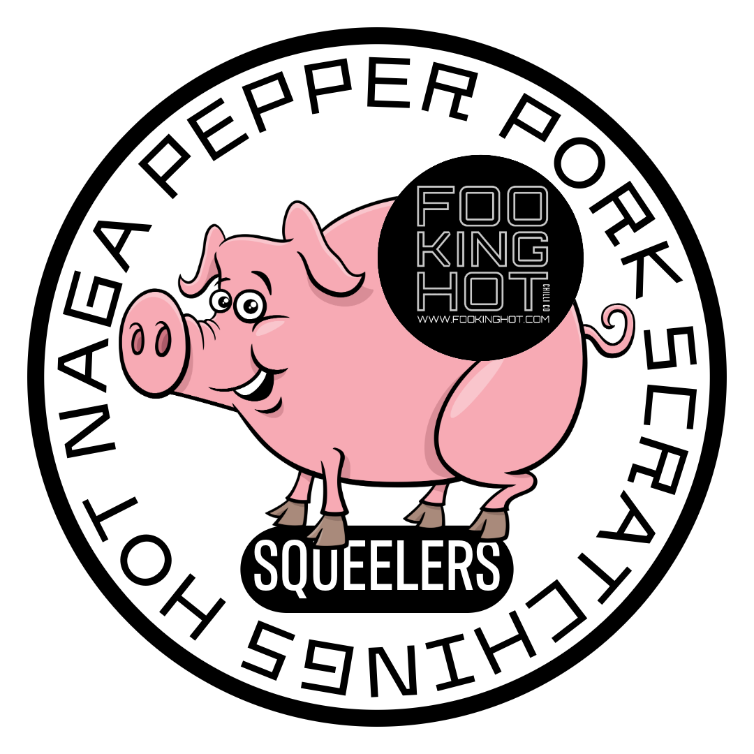 Foo King Hot - Squealers Hot Pork Scratchings